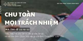 Chu Toàn Mọi Trách Nhiệm – 15/10/2025