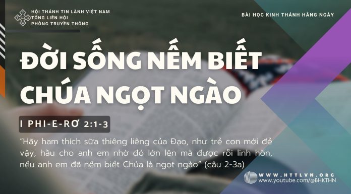 Đời Sống Nếm Biết Chúa Ngọt Ngào – 17/10/2025