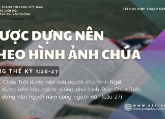 Được Dựng Nên Theo Hình Ảnh Chúa – 20/10/2025