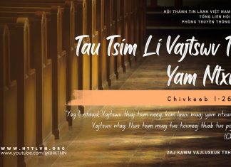 Tau Tsim Li Vajtswv Tus Yam Ntxwv – 20/10/2025