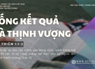 Sống Kết Quả và Thịnh Vượng – 23/10/2025