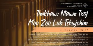 Timkhawv Ntawm Txoj Moo Zoo Lub Tshwjchim – 25/10/2025