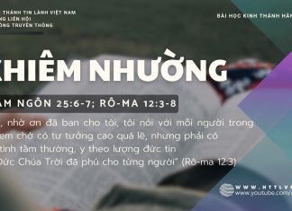 Khiêm Nhường – 26/10/2025