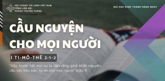 Cầu Nguyện Cho Mọi Người – 4/10/2025