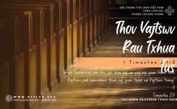 Thov Vajtswv Rau Txhua Tus – 4/10/2025