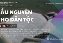 Cầu Nguyện Cho Dân Tộc – 6/10/2025