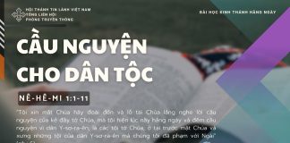 Cầu Nguyện Cho Dân Tộc – 6/10/2025