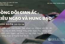 Dòng Dõi Gian Ác – Kiêu Ngạo và Hung Bạo – 8/10/2025