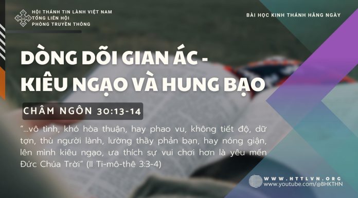 Dòng Dõi Gian Ác – Kiêu Ngạo và Hung Bạo – 8/10/2025