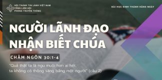 Người Lãnh Đạo Nhận Biết Chúa – 9/10/2025