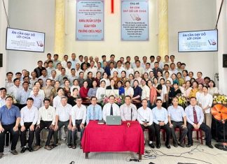 Khu vực 2 Lâm Đồng: Huấn luyện Giáo viên Trường Chúa Nhật tại Võ Xu