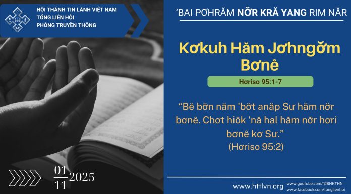 Kơkuh Hăm Jơhngơ̆m Bơnê – 1/11/2025