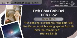 Dêh Char Gơh Đei Pŭn Hiôk – 2/10/2025