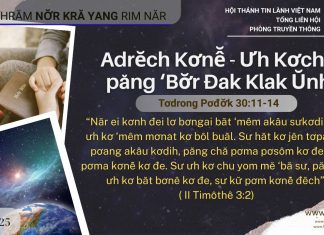 Adrĕch Kơnê̆ – Ưh Kơchu păng ‘Bơ̆r Đak Klak Ŭnh – 7/10/2025