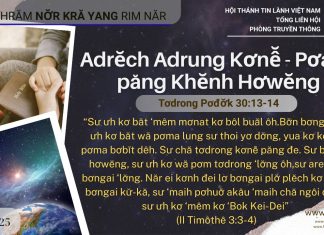 Adrĕch Adrung Kơnê̆ – Pơang păng Khĕnh Hơwĕng – 8/10/2025
