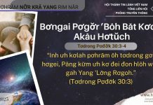 Bơngai Pơgơ̆r ’Bôh Băt Kơdih Akâu Hơtŭch – 10/10/2025