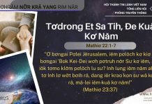 Tơdrong Et Sa Tih, Đe Kuă Kơ Năm – 13/10/2025
