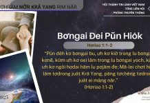 Bơngai Đei Pŭn Hiôk – 22/10/2025