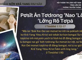 Pơsĭt Ăn Tơdrong ‘Nao ‘Lơ̆ng ‘Lơ̆ng Rŏ Tơpă – 25/10/2025