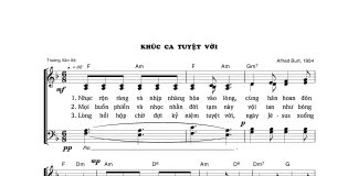 Bài hát Giáng Sinh: KHÚC CA TUYỆT VỜI