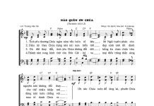 Bài hát: NÀO QUÊN ƠN CHÚA