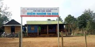 UB. Kiến Thiết: Thư ngỏ V/v Dâng Hiến Xây Dựng Nhà Nguyện Ta Roa – Quảng Trị