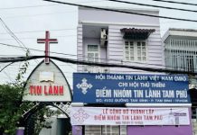 Tp. HCM: Thành Lập Điểm Nhóm Tin Lành Tam Phú