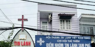 Tp. HCM: Thành Lập Điểm Nhóm Tin Lành Tam Phú