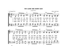 Bài hát truyền giảng: TIN LÀNH CHO MUÔN DÂN