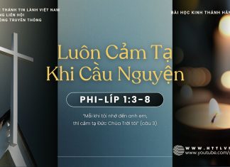 Luôn Cảm Tạ Khi Cầu Nguyện – 10/11/2025