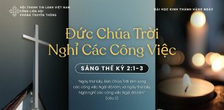 Đức Chúa Trời Nghỉ Các Công Việc – 11/11/2025