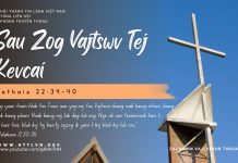 Sau Zog Vajtswv Tej Kevcai – 18/11/2025