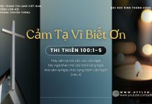 Cảm Tạ Vì Biết Ơn – 2/11/2025