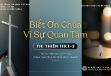 Biết Ơn Chúa Vì Sự Quan Tâm – 3/11/2025