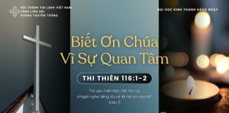Biết Ơn Chúa Vì Sự Quan Tâm – 3/11/2025
