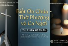Biết Ơn Chúa – Thờ Phượng và Ca Ngợi – 6/11/2025