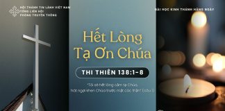 Hết Lòng Tạ Ơn Chúa – 7/11/2025