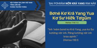 Bơnê Kơ Kră Yang Yua Kơ Sư Hiơ̆k Tơgŭm – 3/11/2025