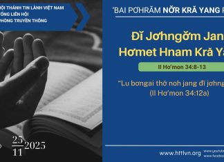 Đĭ Jơhngơ̆m Jang Hơmet Hnam Kră Yang – 25/11/2025