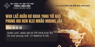 Wah lač, Phŭn kơ Bruă Hiu Hưn Klei Mrâo Mrang Jăk – 1/12/2025