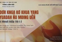 Hdơr Knga Kơ Khua Yang Kyuadah Ñu Mđing Uêñ – 3/11/2025