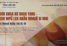 Hdơr Knga Kơ Khua Yang – Kkuh Mpŭ Leh Anăn Mmuñ Bi Mni – 6/11/2025