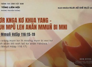 Hdơr Knga Kơ Khua Yang – Kkuh Mpŭ Leh Anăn Mmuñ Bi Mni – 6/11/2025