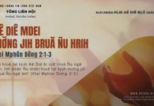 Aê Diê Mdei Mơ̆ng Jih Bruă Ñu Hrih – 11/11/2025