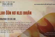 Klah Čŭn Kơ Klei Bhiăn – 18/11/2025