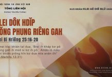 Klei Dôk Hdĭp Hŏng Phung Riêng Gah – 30/11/2025