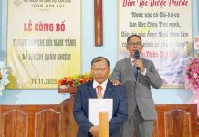 Lâm Đồng: Lễ Công bố Thành lập Chi Hội Năm Tầng và Bổ nhiệm Quản nhiệm Chi Hội