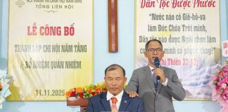 Lâm Đồng: Lễ Công bố Thành lập Chi Hội Năm Tầng và Bổ nhiệm Quản nhiệm Chi Hội