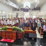 Quang cảnh bên trong chương trình Lễ Cảm tạ Chúa (1)