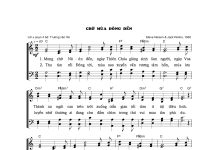 Bài hát: CHỜ MÙA ĐÔNG ĐẾN